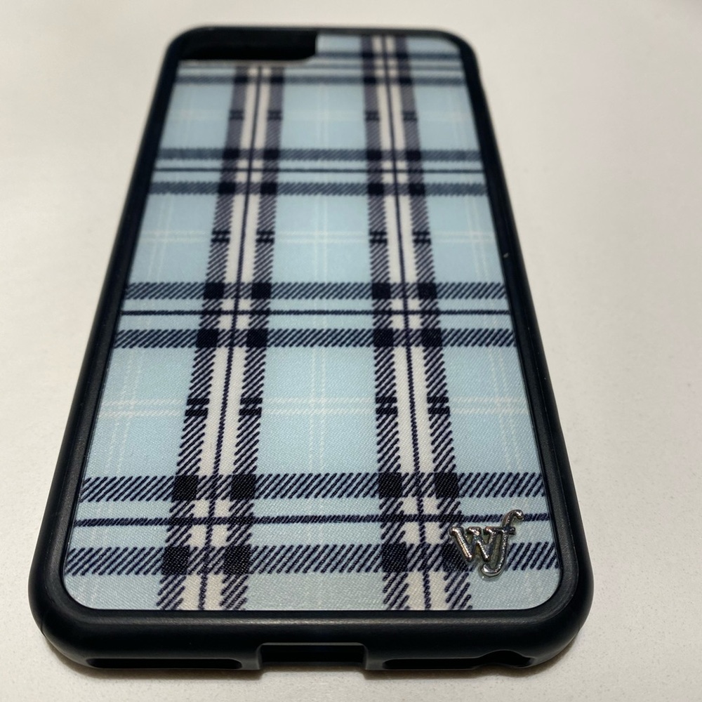 Plaid WildFlower iPhone 8 Plus | Blue